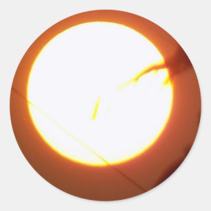 Adesivo Redondo Encantando Lua Completa