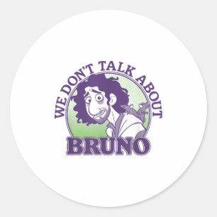 Adesivo Redondo Encanto - Não Falamos Sobre Bruno