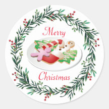 Encapsulamento de cookies de Natal bonito - Holday