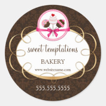 Encapsulamento Elegante de Pop de Bolo