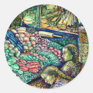 Adesivo Redondo Enceladus