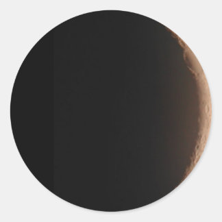 Adesivo Redondo encerando a lua