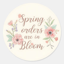 Encomendas de Primavera em Flor