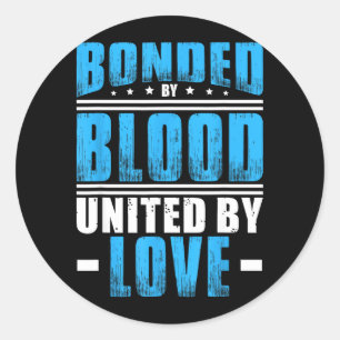 Adesivo Redondo Encontro de Família de Homens