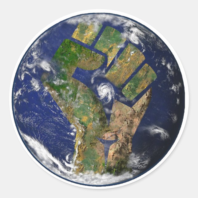 Adesivo Redondo Energia ambiental (Frente)