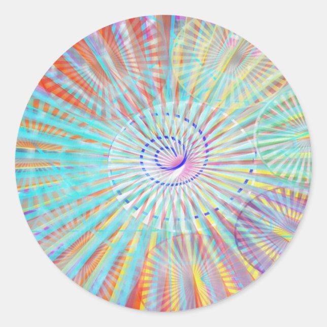 Adesivo Redondo Energia de alça - Energia solar (Frente)