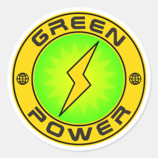 Adesivo Redondo Energia verde III