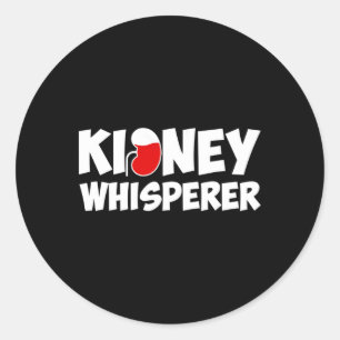 Adesivo Redondo Enfermeira Dialisada Para Homens Doença Renal Aw