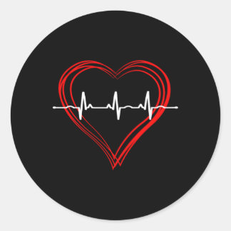 Adesivo Redondo Enfermeira Ekg Hebeat Adora Cardiograma Hollow Ecg
