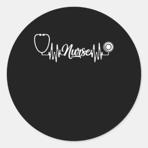 Adesivo Redondo Enfermeiro