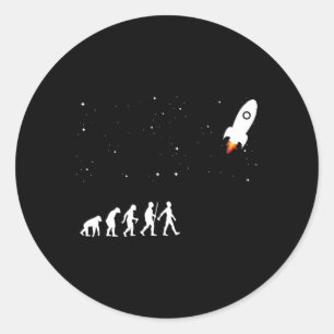 Adesivo Redondo Engenheiro Aeroespacial Para Engenheiro Aeronáutic