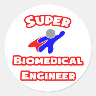 Adesivo Redondo Engenheiro Super Biomédico