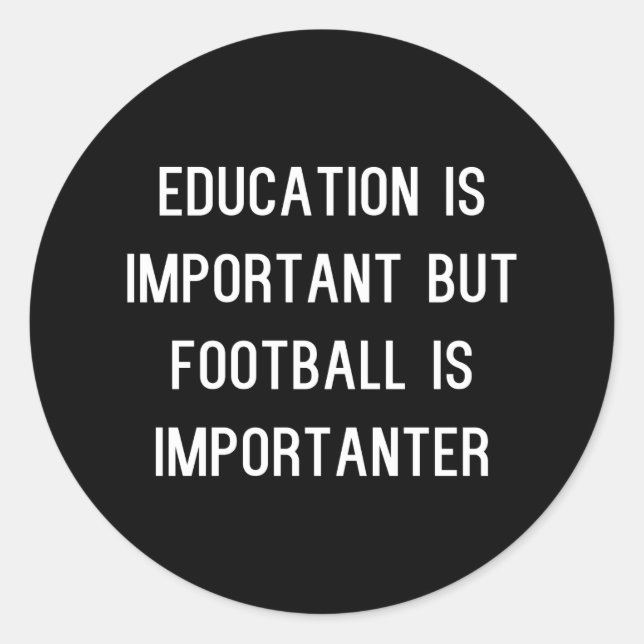 Adesivo Redondo Engraçadinhos de futebol (Frente)