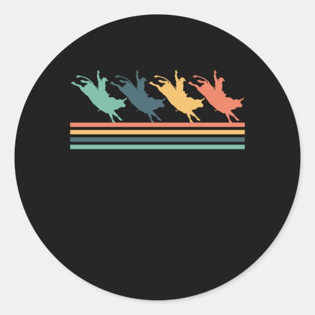 Adesivo Redondo Engraçado (Frente)