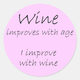 Adesivo Redondo Engraçado cita presentes humoristas presentes pres