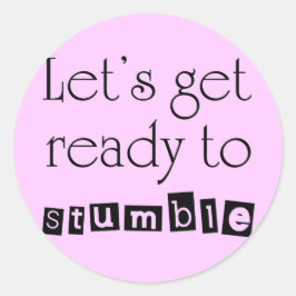 Adesivo Redondo Engraçado cita presentes humoristas presentes pres