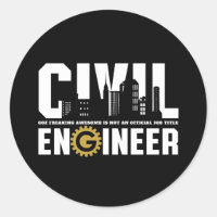 Engraçado Engenheiro de Engenharia Civil