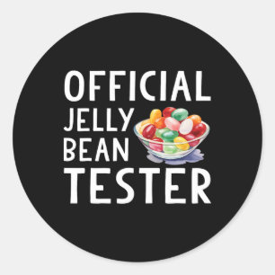 Adesivo Redondo Engraçado Jelly Beans Páscoa Candy Oficial Jelly B