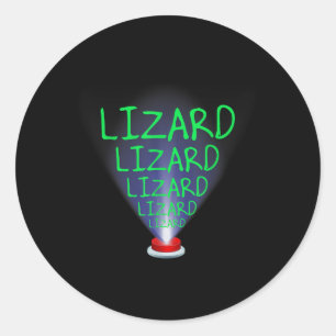 Adesivo Redondo Engraçado Lizard Trending Meme T-shirt.png