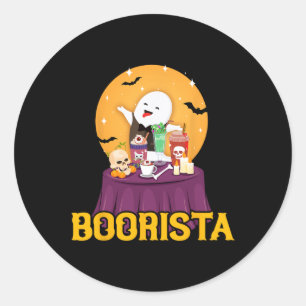 Adesivo Redondo Engraçado Meu Espírito Favorito É Tequila Boo Ghos