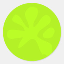 Engraçado, neon verde eslima gráfico moderno diver