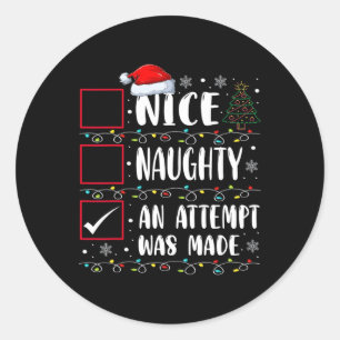 Adesivo Redondo Engraçado Ou Engraçado, Foi Feita Uma Tentativa De