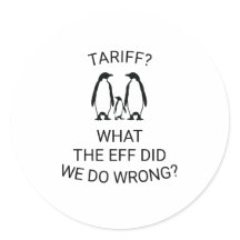 Engraçado Tariffed Penguins