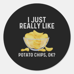 Adesivo Redondo Engraçado Tato Chipart Para Homens Crianças Saco D