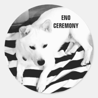 Adesivo Redondo Eno Ceremony Stickers