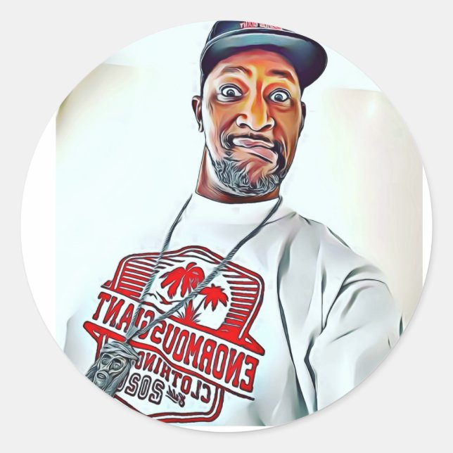 Adesivo Redondo Enorme Stickers Gigantes (Frente)