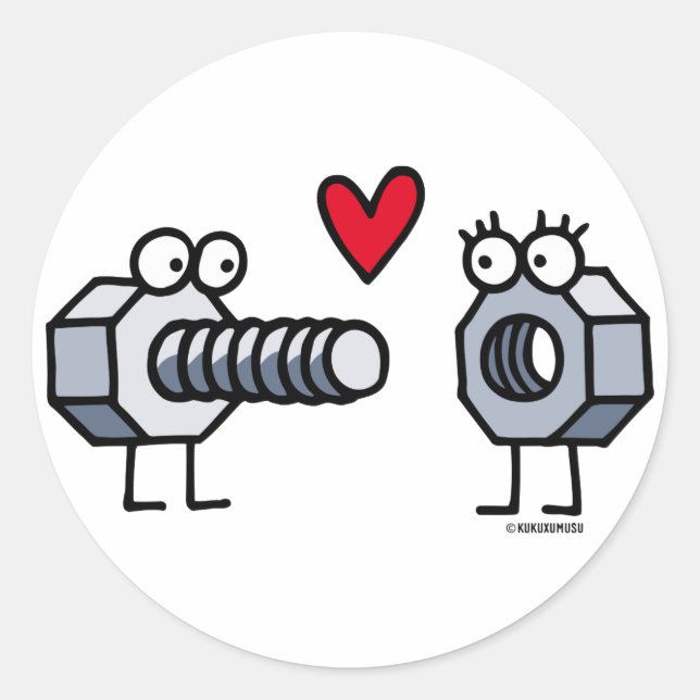 Adesivo Redondo Enrosque (Frente)