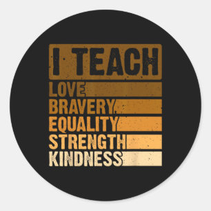 Adesivo Redondo Ensino História Negra Mês Melanina África T