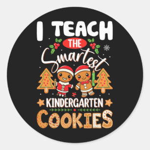 Adesivo Redondo Ensino Os Mais Inteligentes Cookies De Professores