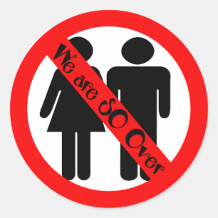 Adesivo Redondo Então, sobre o rompimento