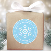 Entrega Especial Azul de Papai Noel para Nome Floc