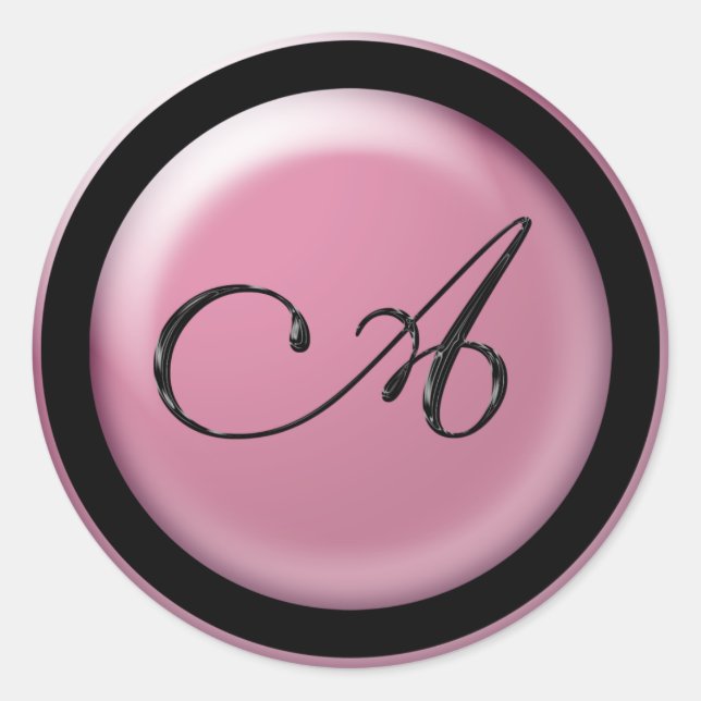 Adesivo Redondo Envelope A de Convite (Frente)