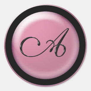 Adesivo Redondo Envelope A de Convite