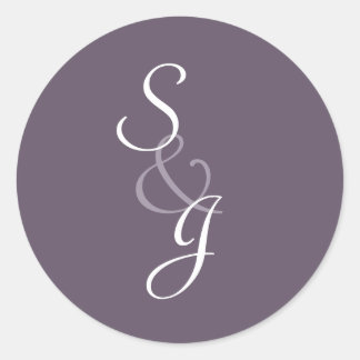 Adesivo Redondo Envelope Casado Marcado Foca-Cola