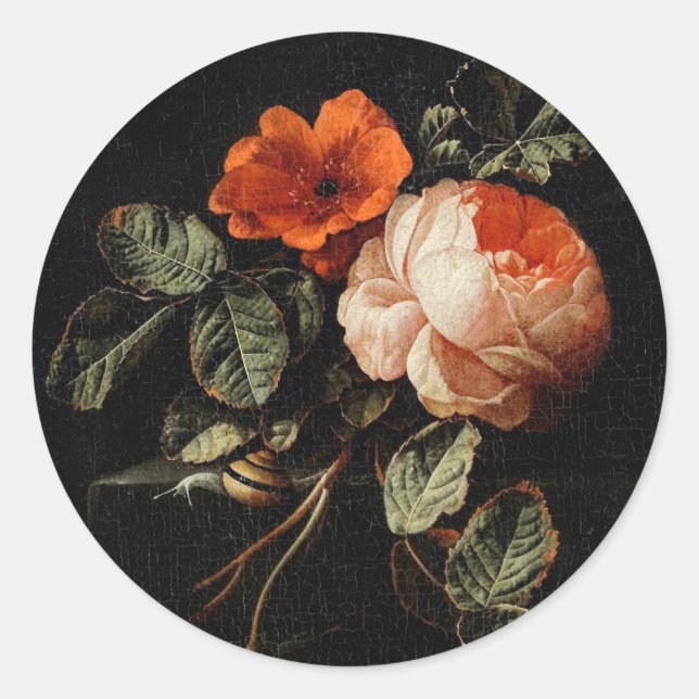 ADESIVO REDONDO ENVELOPE SEAL : VIDA AINDA : ELIAS VAN DEN BROEK (Frente)