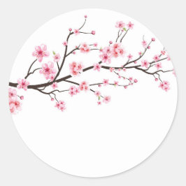 ADESIVO REDONDO ENVELOPE SINALIZADOR: SANGUE DE SAKURA