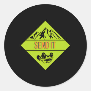 Adesivo Redondo Enviar