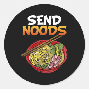 Adesivo Redondo Enviar Noods Kakashi Bowl Ramen Japão Ahegao Anime