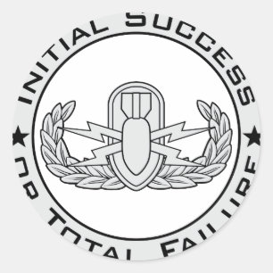 Adesivo Redondo EOD ISoTF