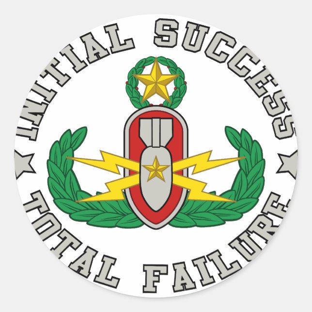 Adesivo Redondo EOD Master in color ISTF (Frente)