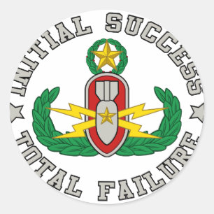 Adesivo Redondo EOD Master in color ISTF