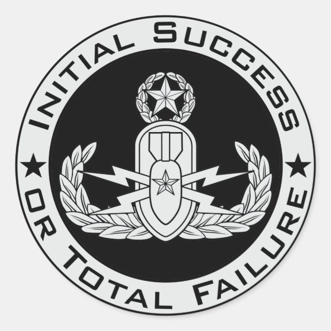 Adesivo Redondo EOD Master ISoTF (Frente)