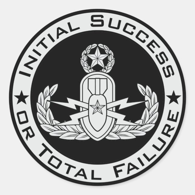 Adesivo Redondo EOD Master ISoTF (Frente)