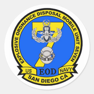 Adesivo Redondo EODMU7 versão 3