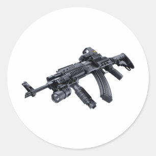 Adesivo Redondo EOTech observou a espingarda de assalto tática
