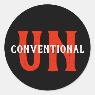 Adesivo Redondo Epic UNconvencional Sticker